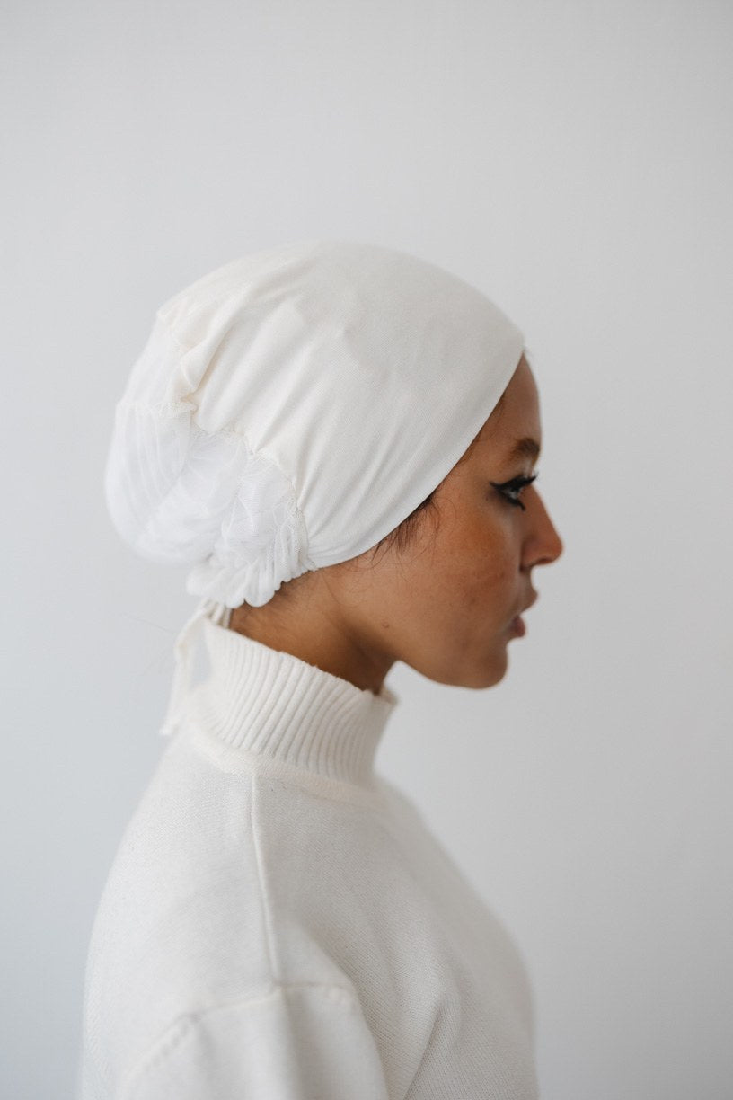 White Tulle innercap