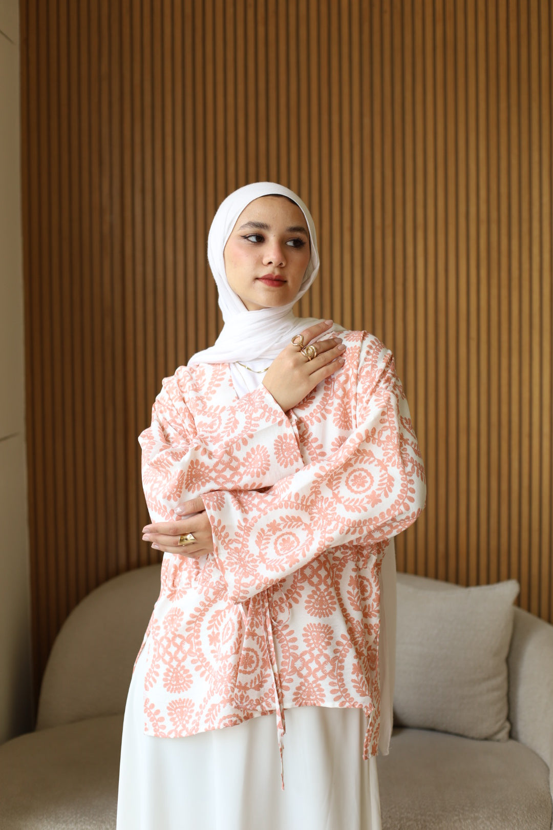 Melina Kimono In Pink