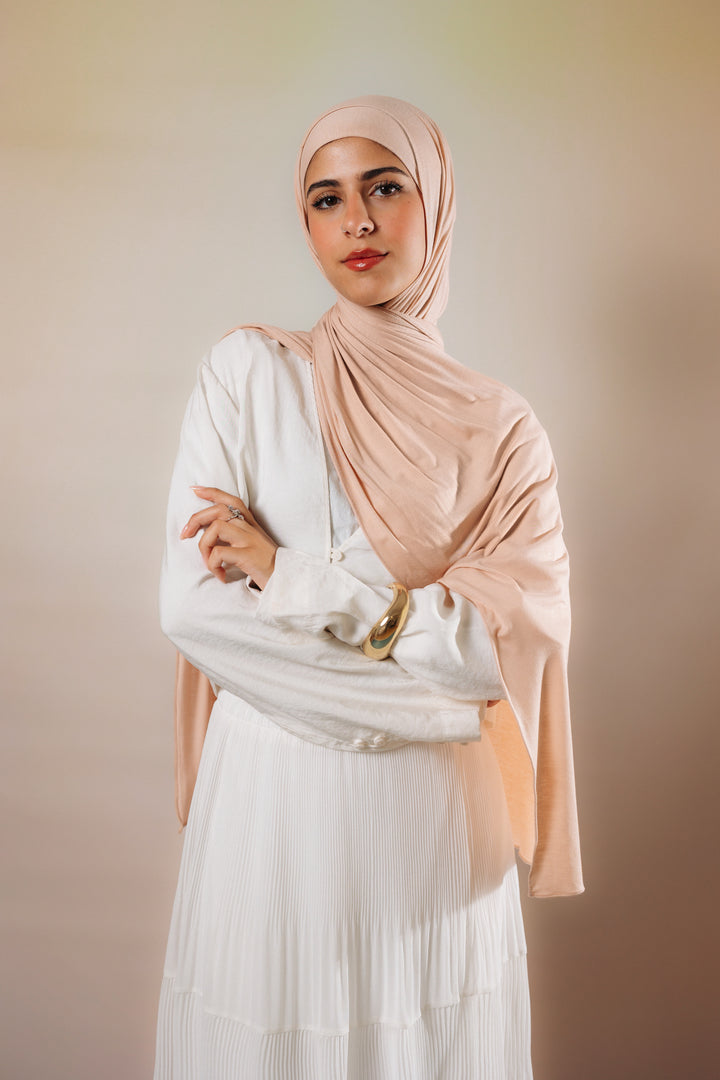 Peach Jersey Set