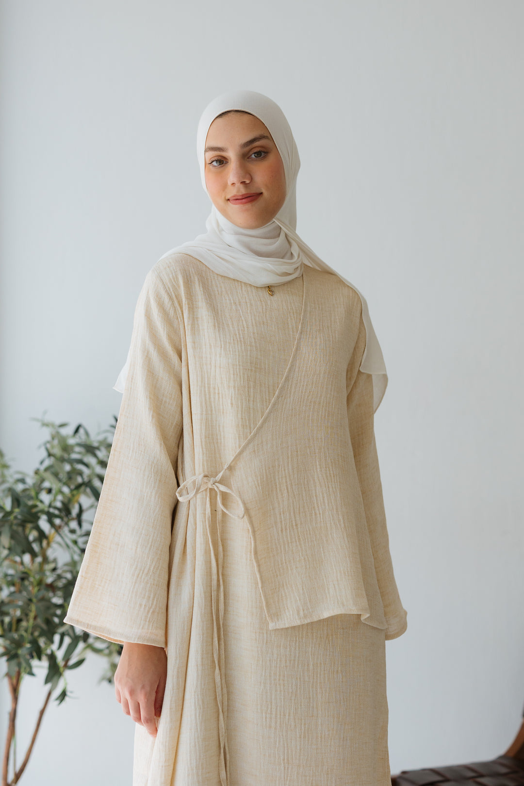 Lyra Dress In Creme