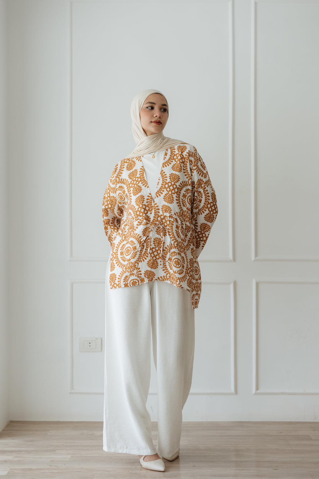 Melina Kimono In Mustard