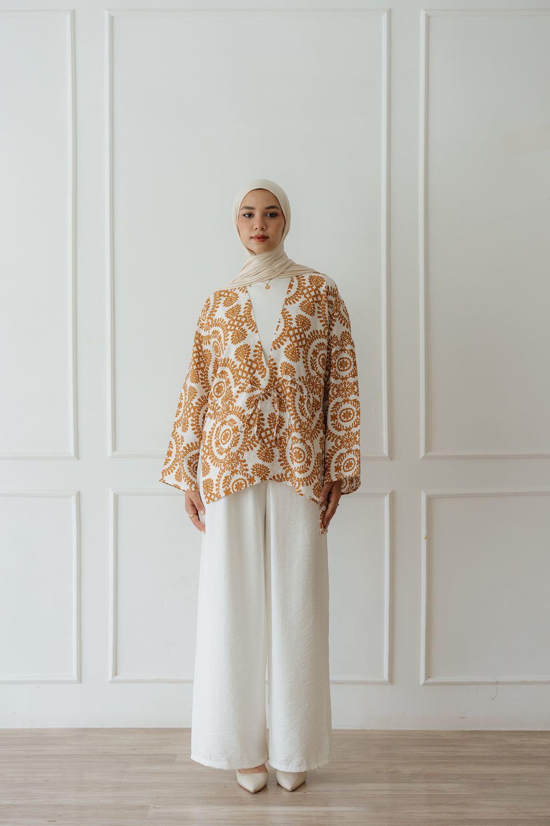 Melina Kimono In Mustard