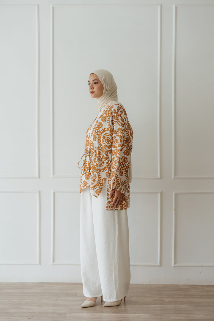 Melina Kimono In Mustard