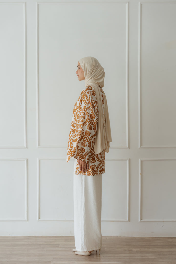 Melina Kimono In Mustard