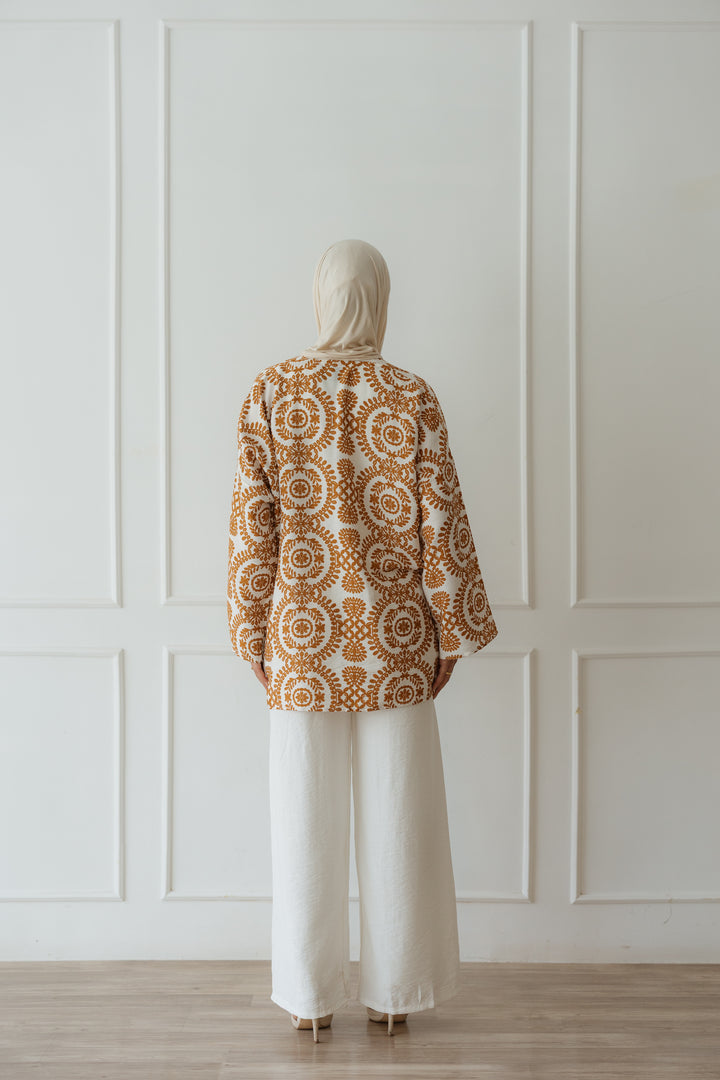 Melina Kimono In Mustard