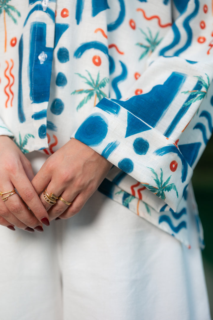 All Day Shirt in Coastal