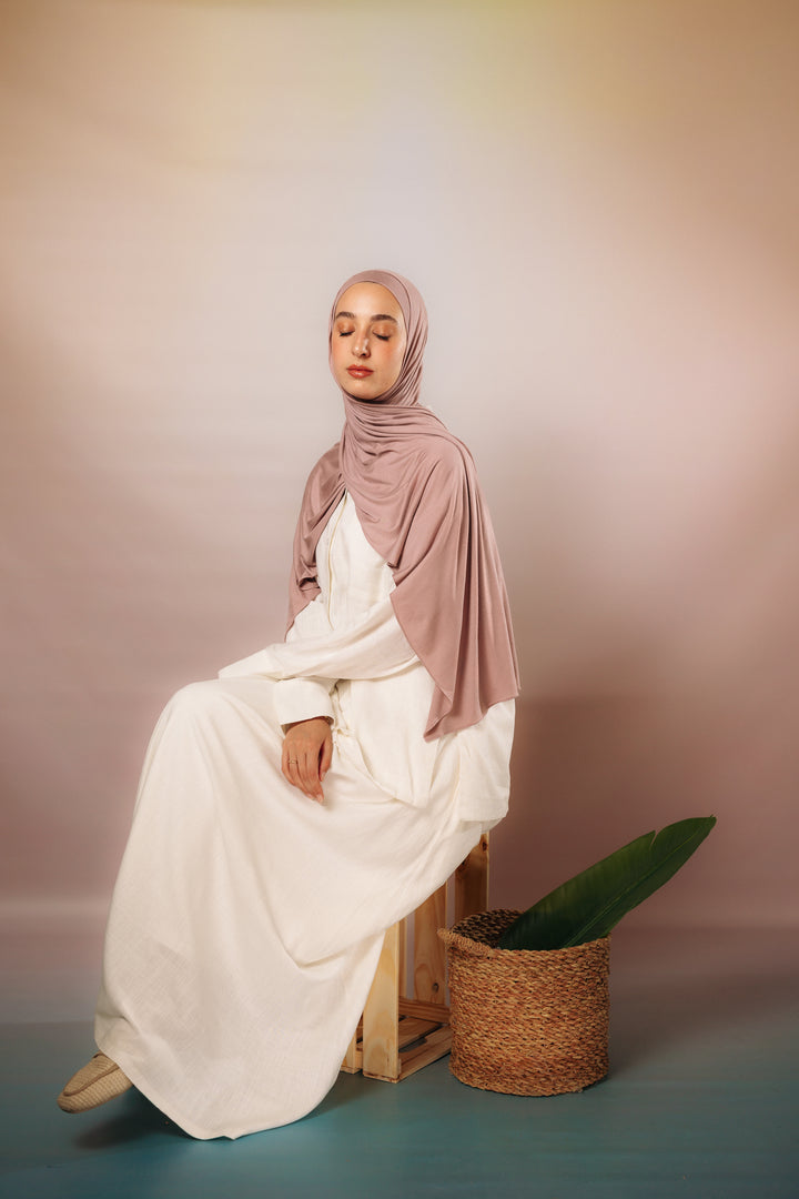Dusty Rose Jersey Set