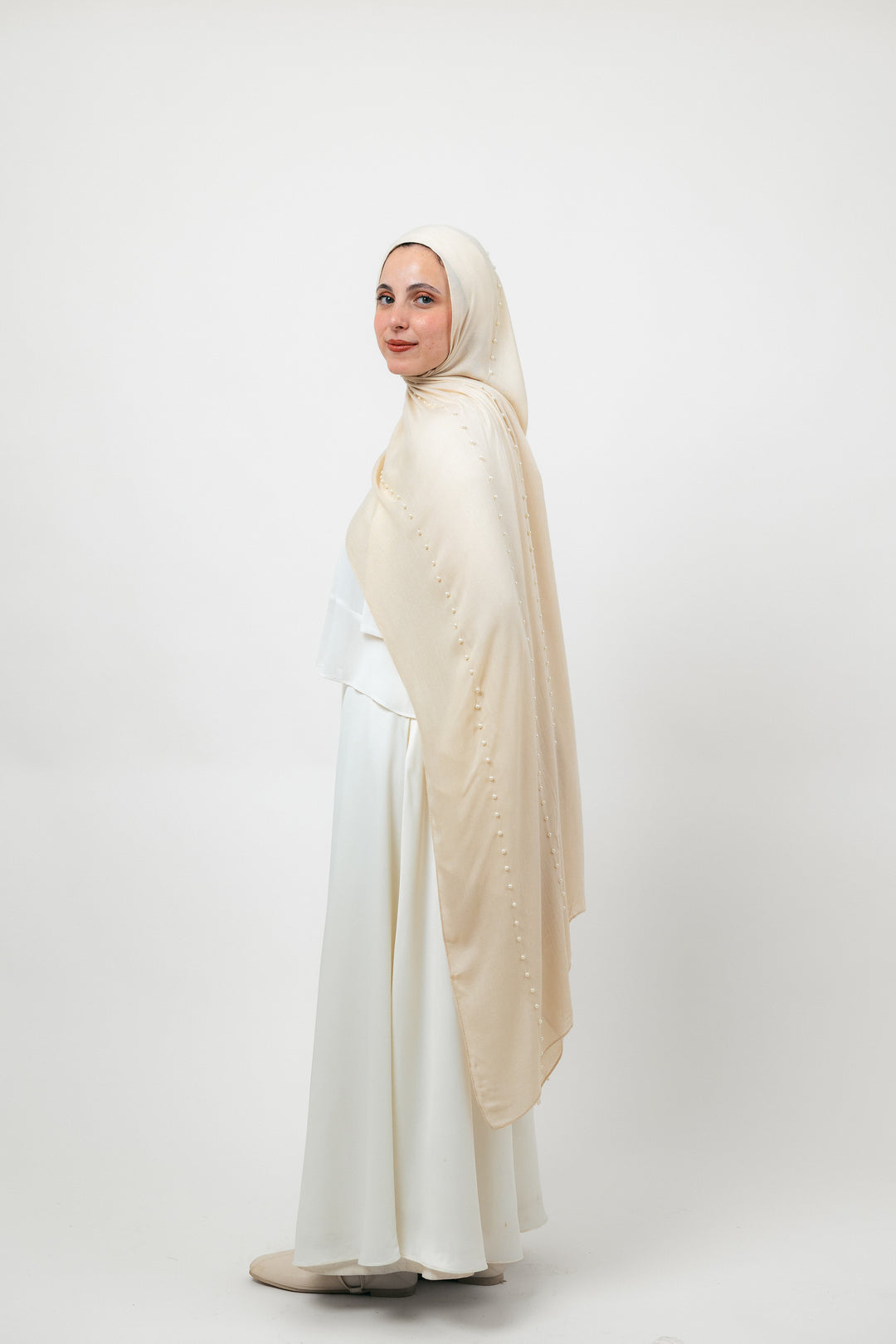 Pearl Modal in Ivory