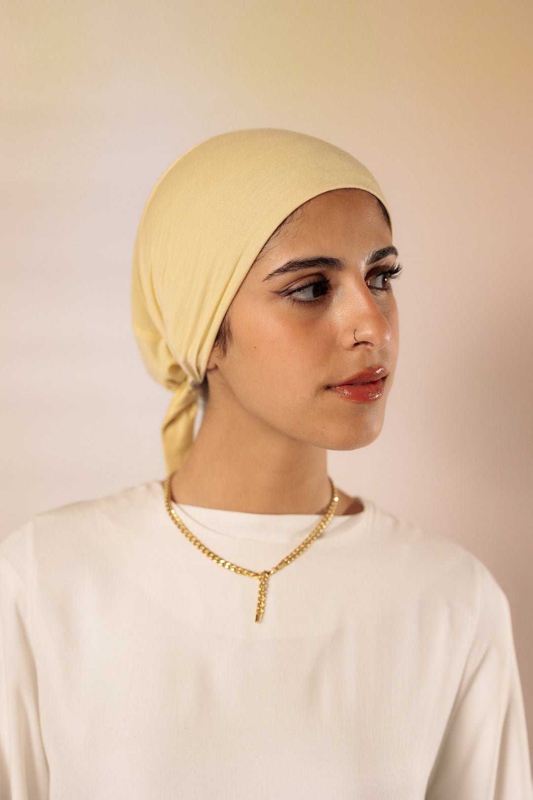 Pastel Yellow Jersey Set