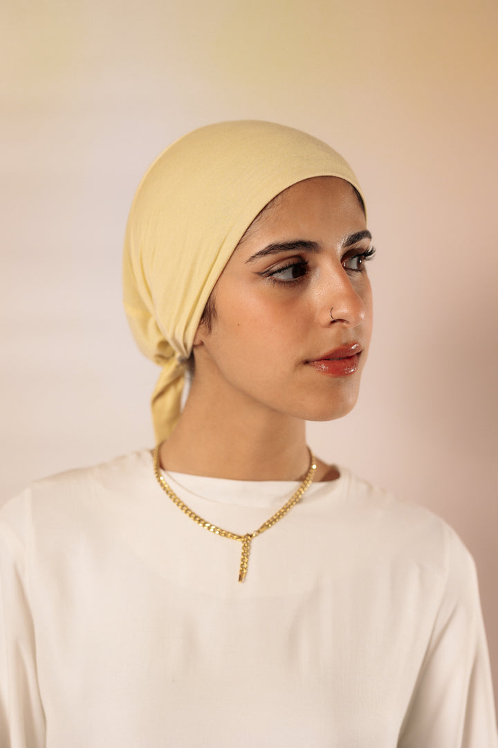 Pastel Yellow Jersey Set