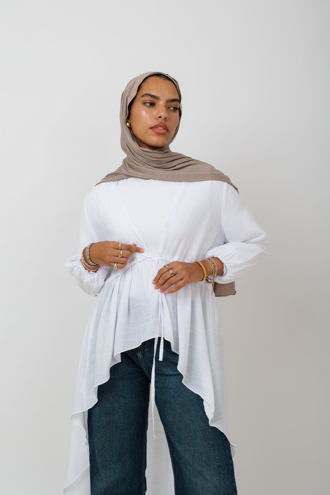 High-low Cardigan