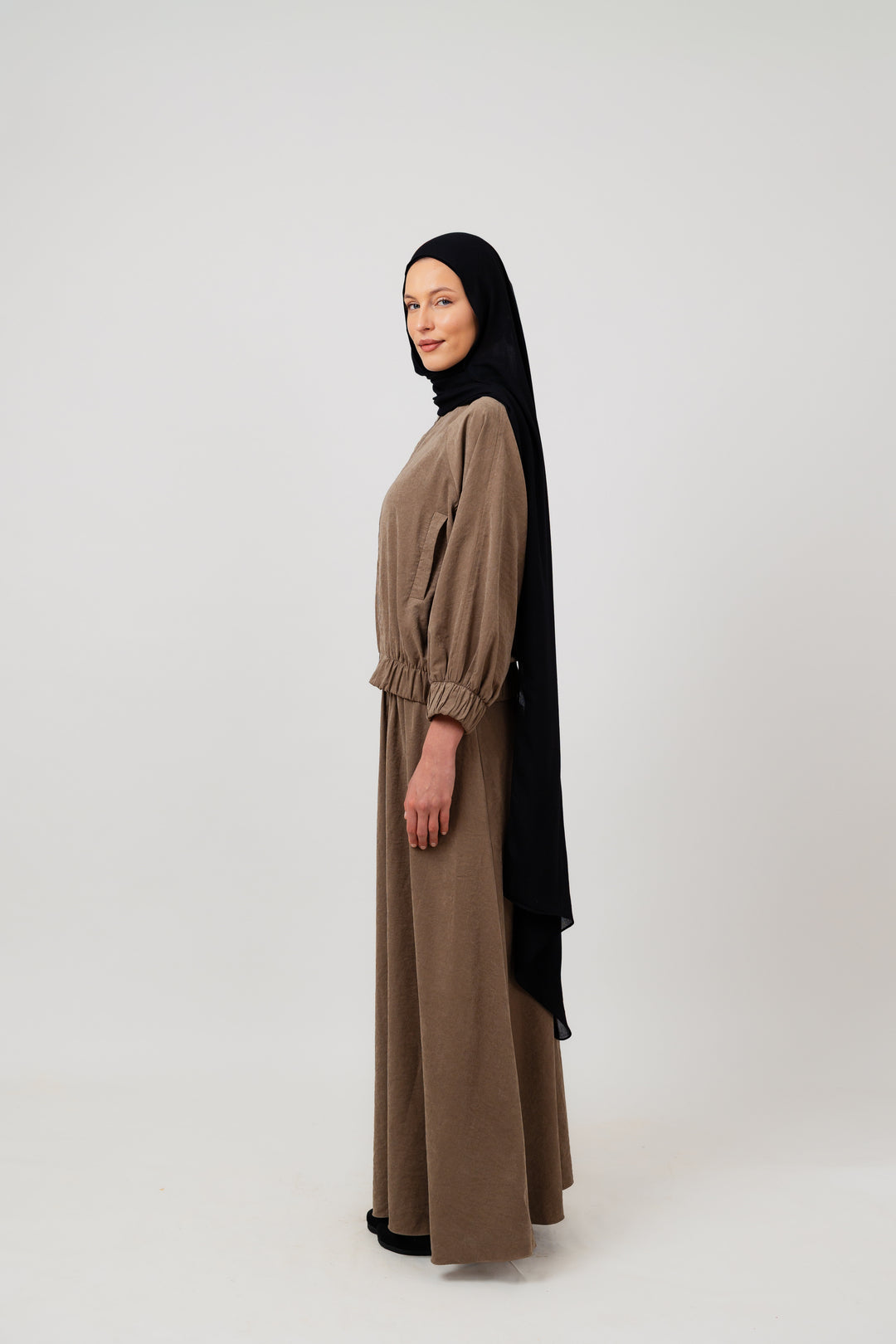 Haven Skirt in Coffee
