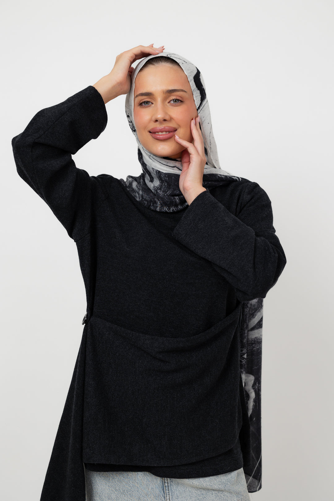 Layer up Top in Black