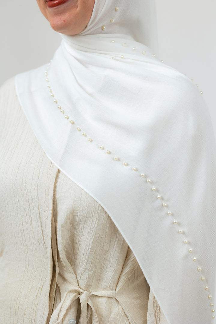 Pearl Modal in Off White