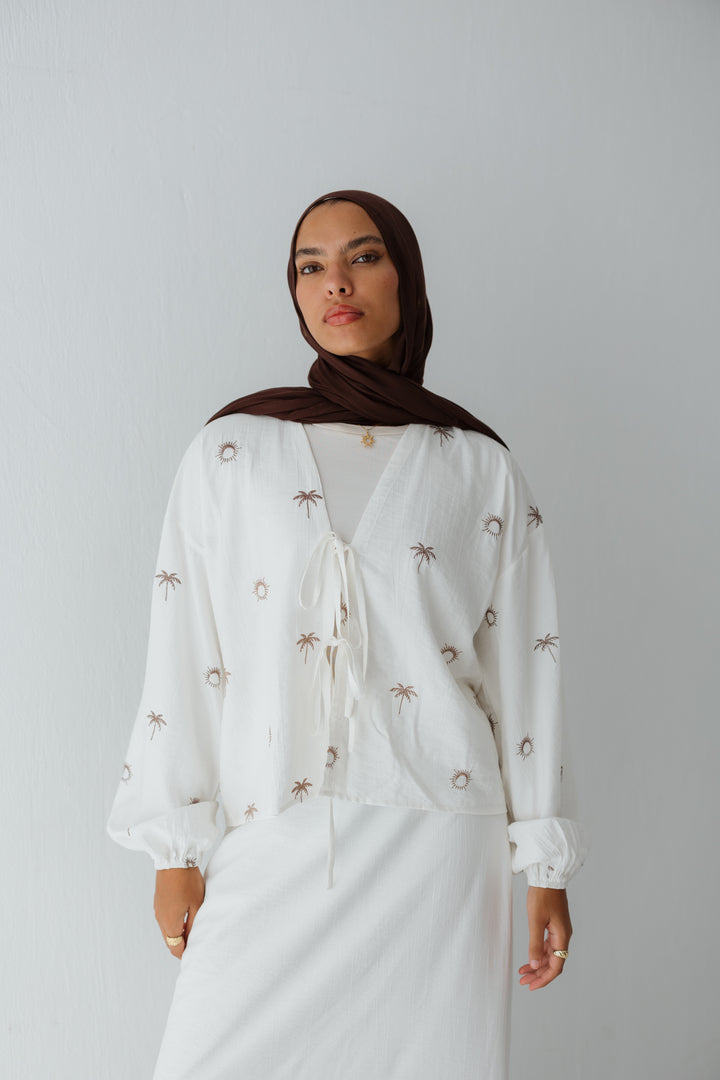 Palmira Embroidered Top