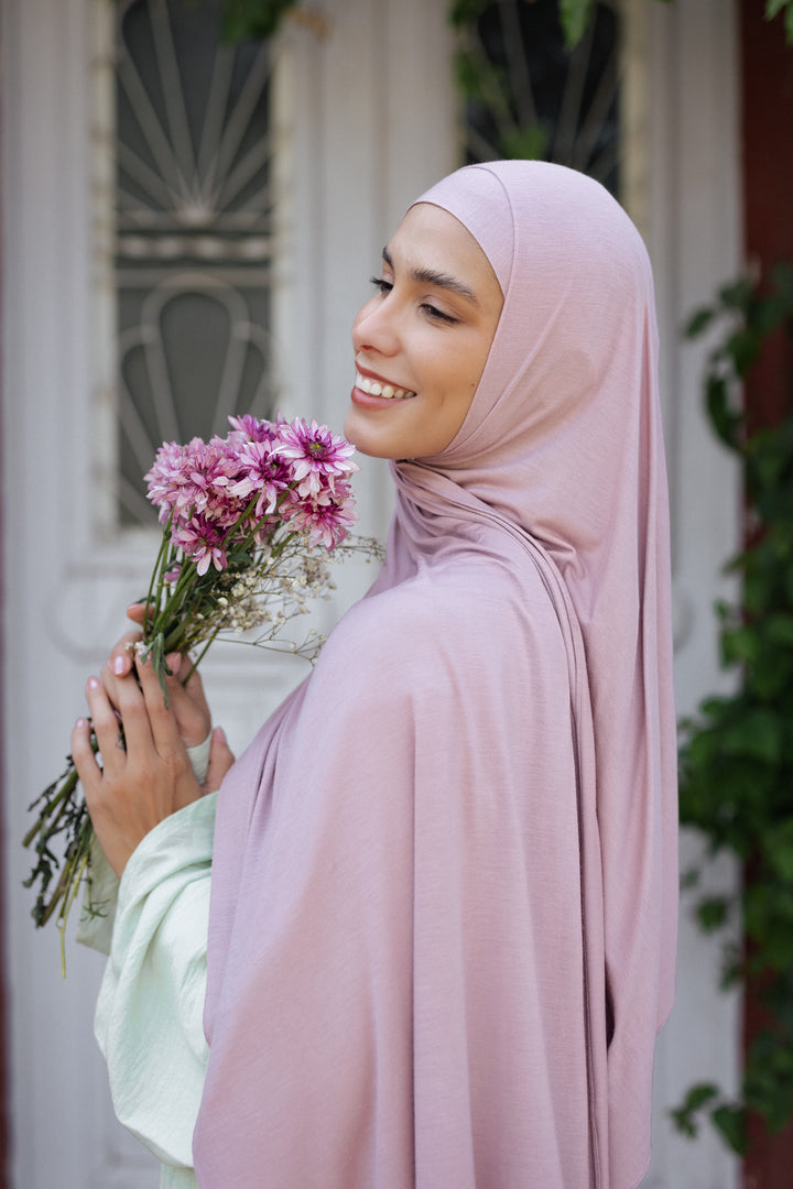 Dusty Rose Jersey Set