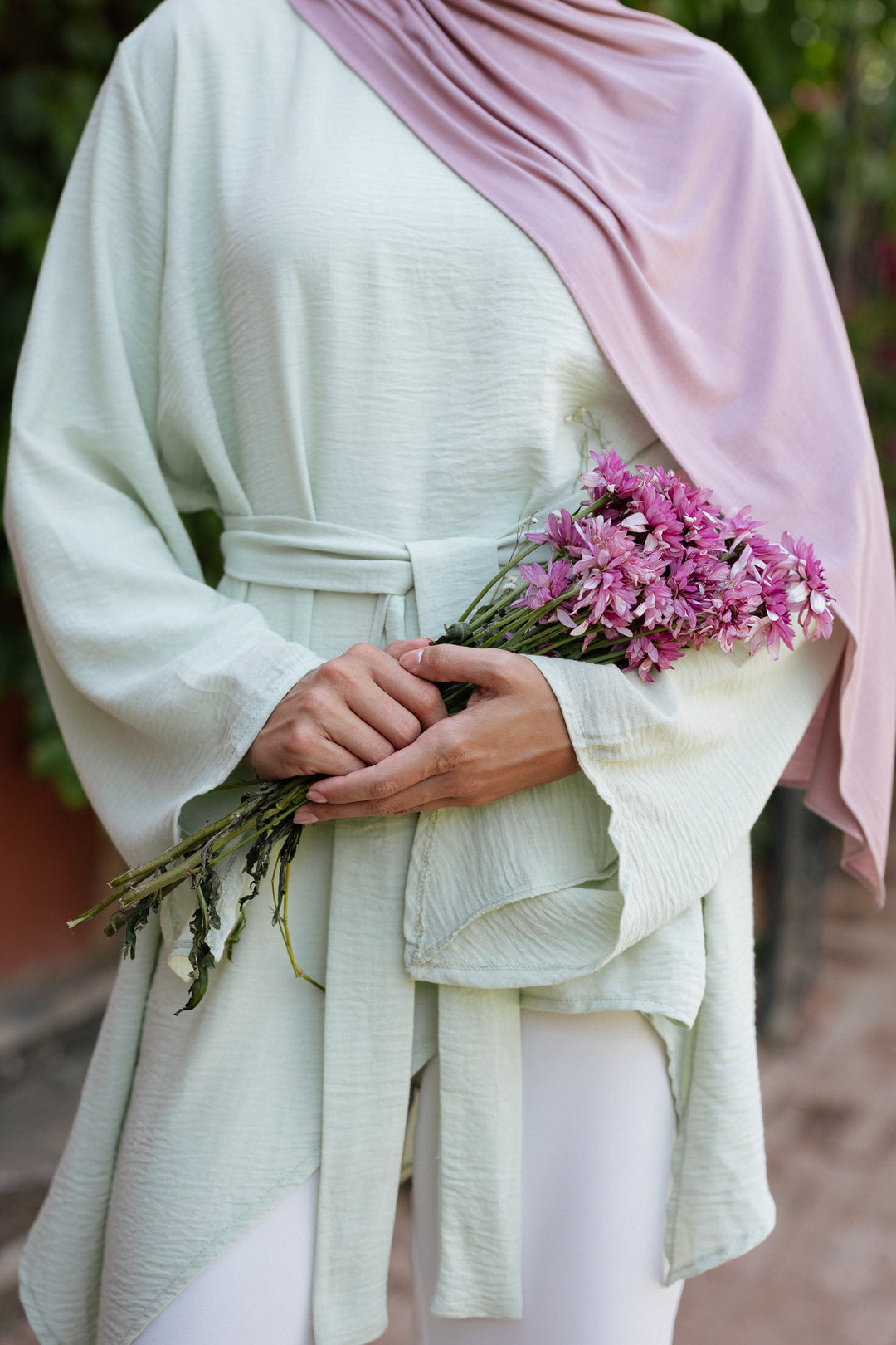 Dusty Rose Jersey Set