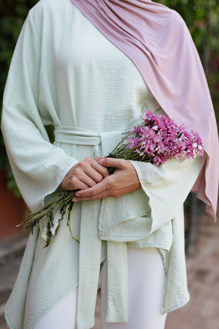 Dusty Rose Jersey Set