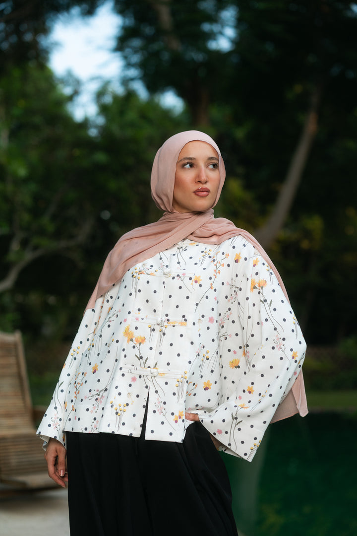 Mandrine Top In Polka Spring