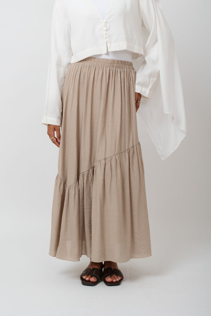 Frill skirt in Cafe