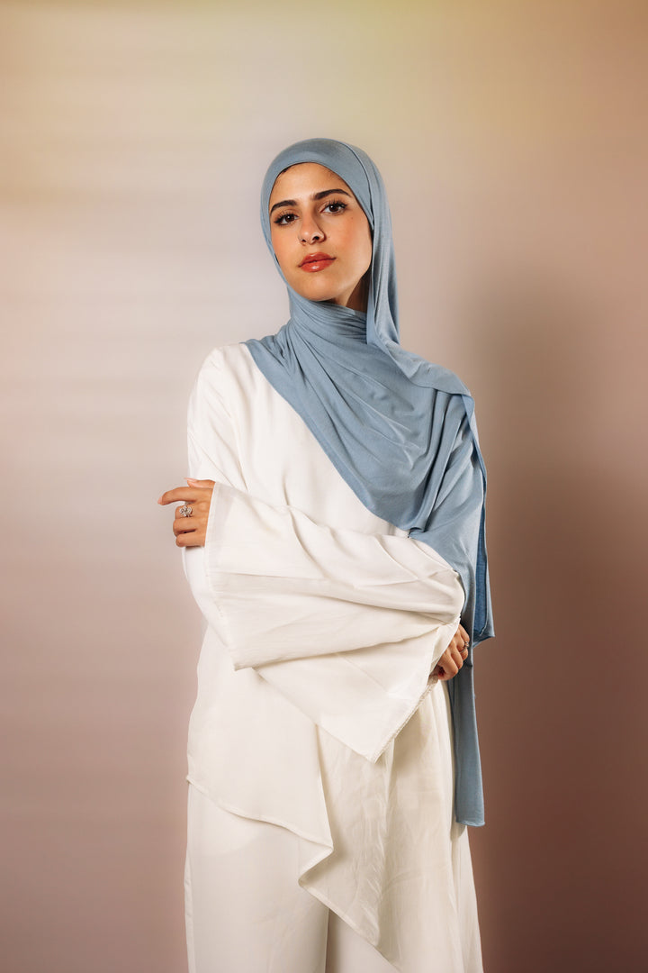 Denim Blue Jersey Set
