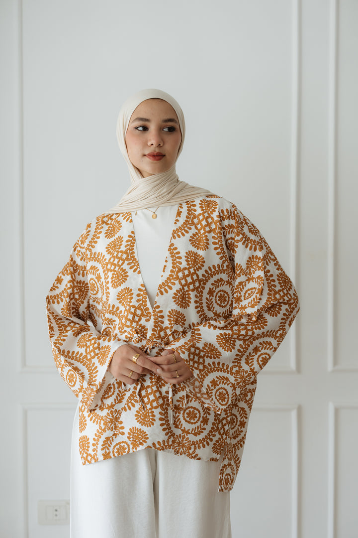Melina Kimono In Mustard