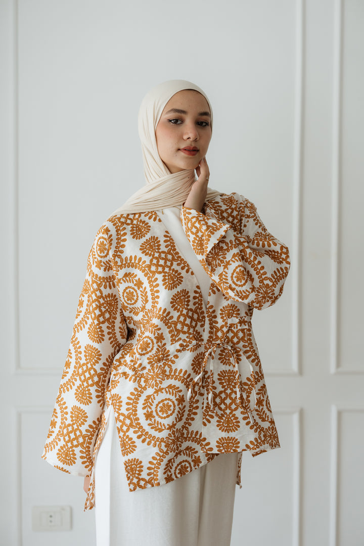 Melina Kimono In Mustard