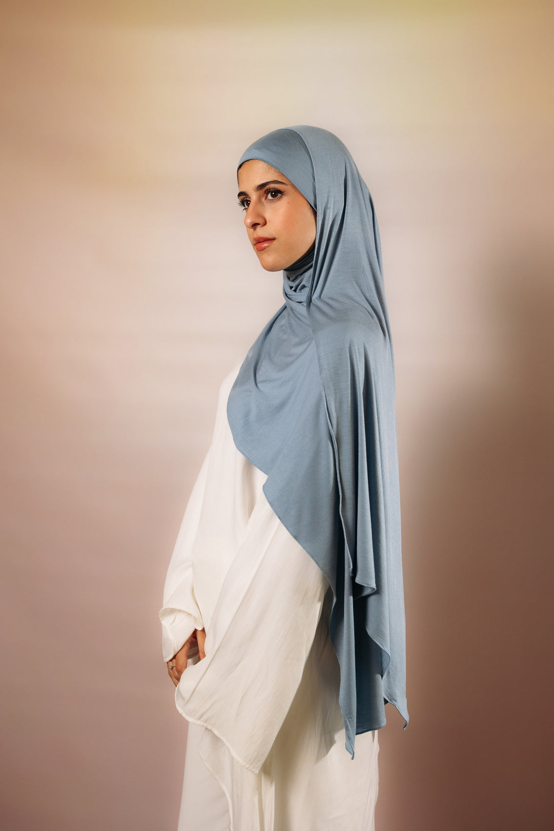 Denim Blue Jersey Set