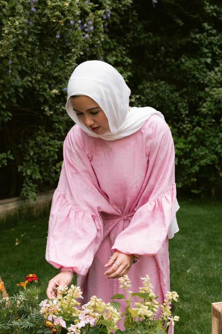 Spring Whisper Dress in Pink