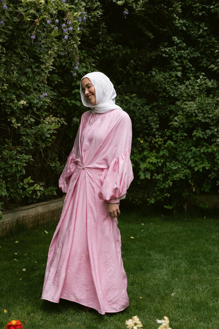 Spring Whisper Dress in Pink