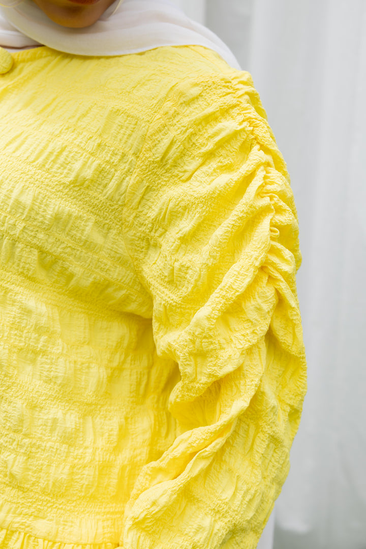 Bloom Top in Yellow