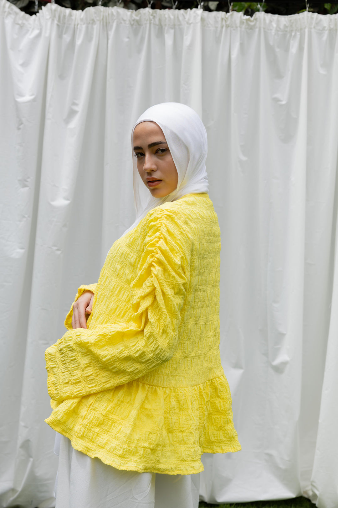 Bloom Top in Yellow