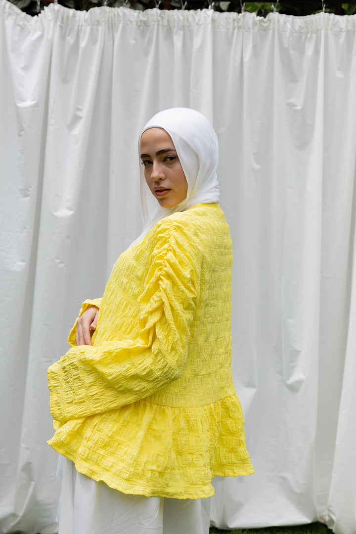 Bloom Top in Yellow