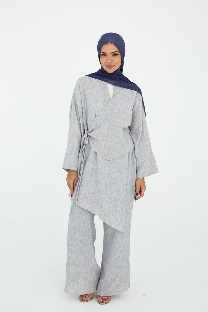 Flowline Top In Grey