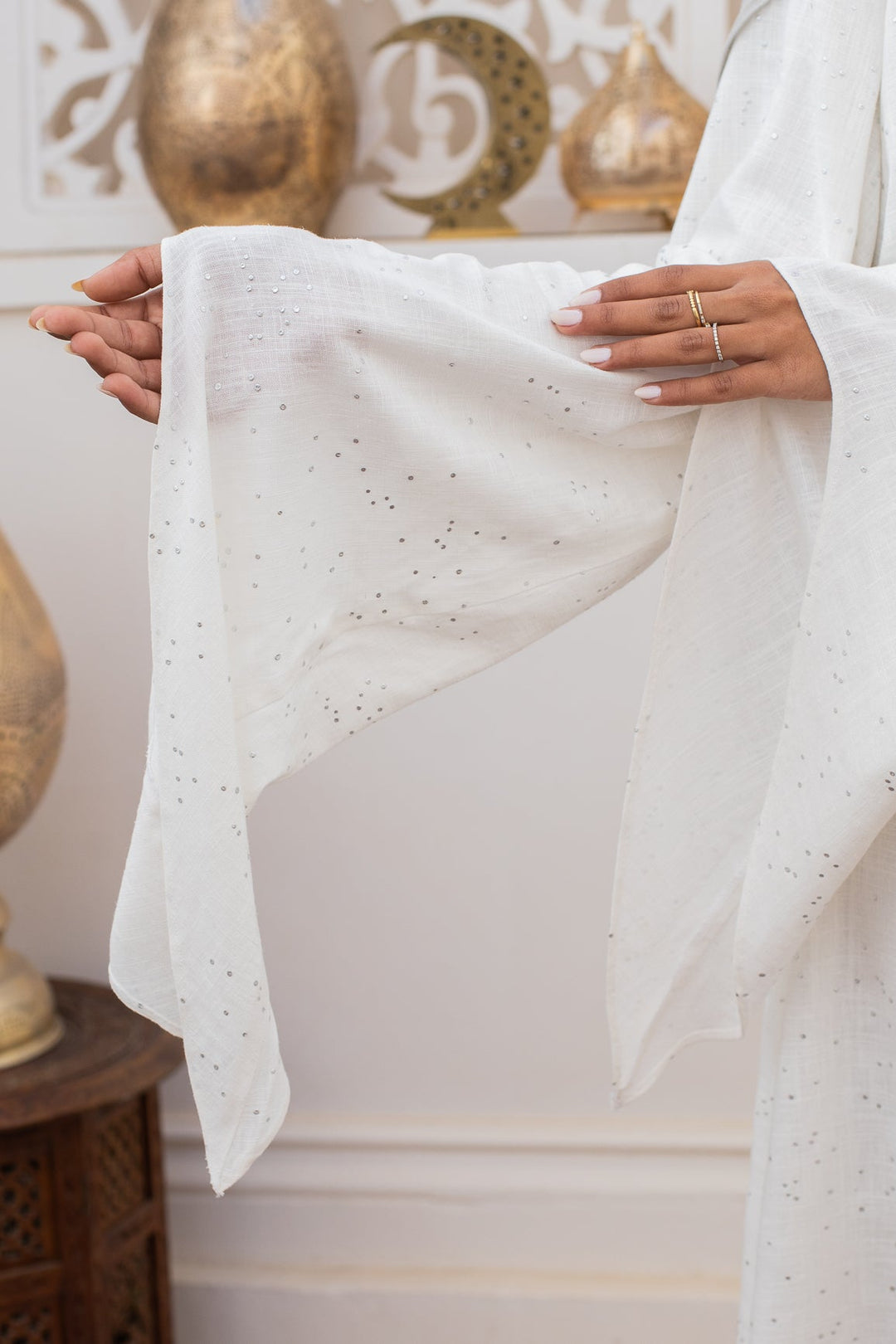 Amal Dress in White