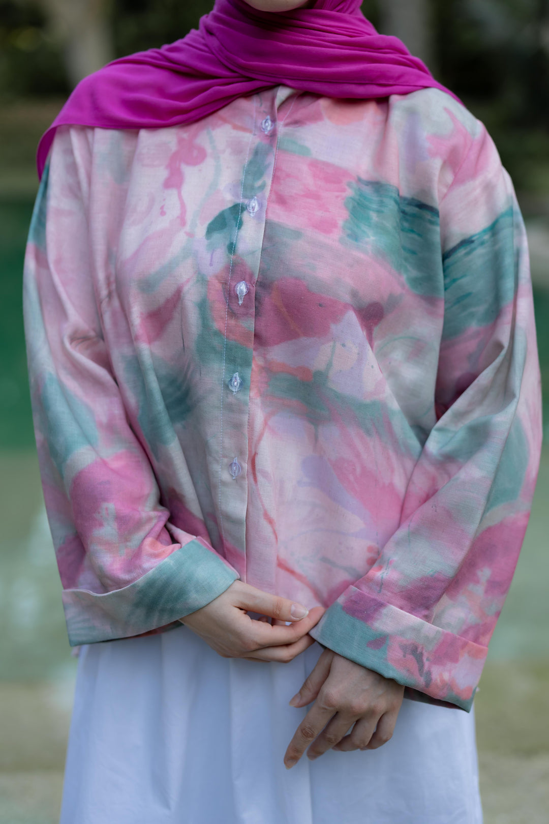 All Day Shirt in Roselle