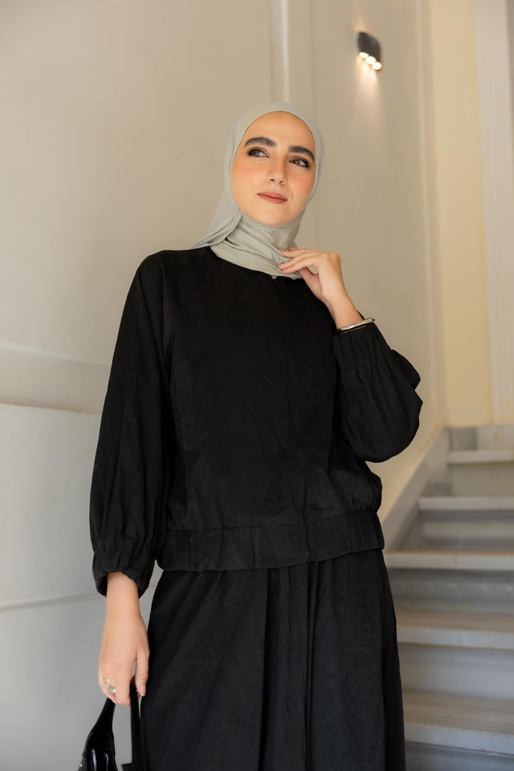 The Haven Jacket in Black