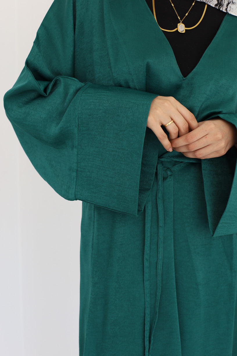 Nadra dress in Emerald