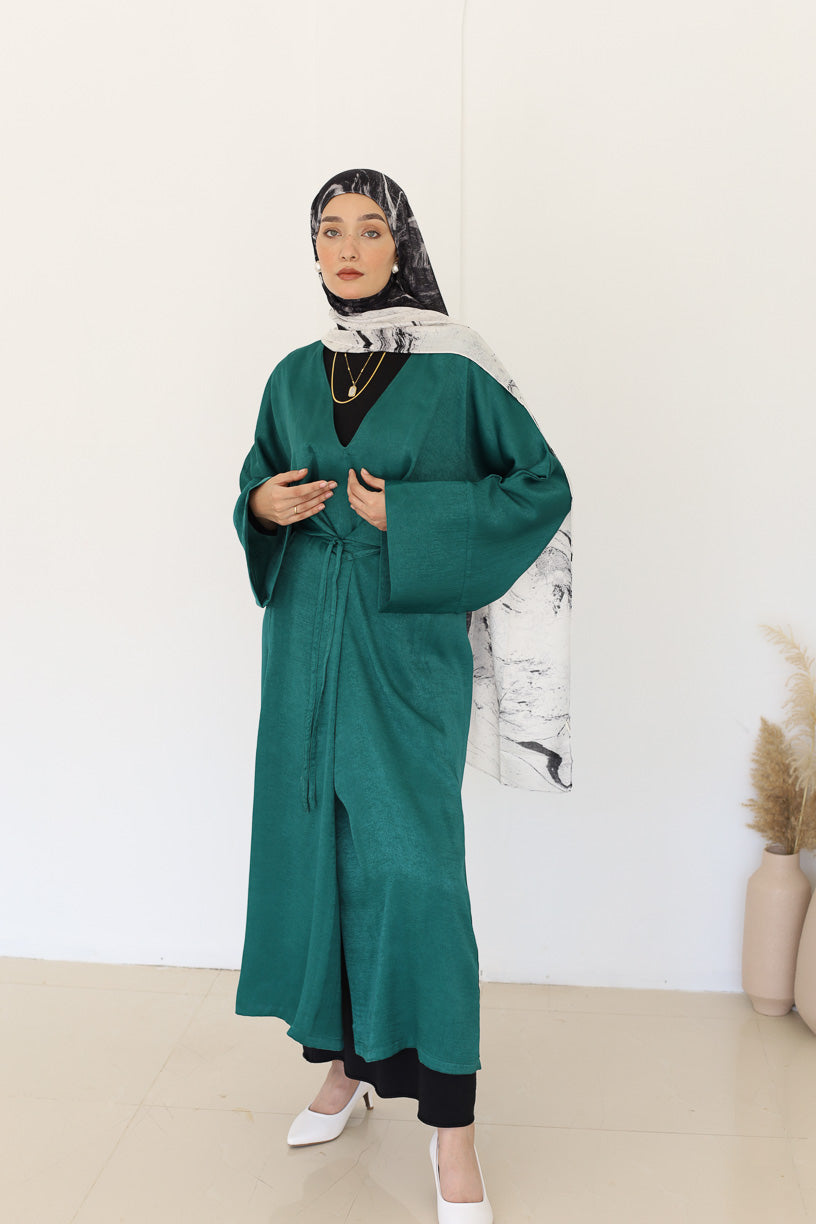 Nadra dress in Emerald