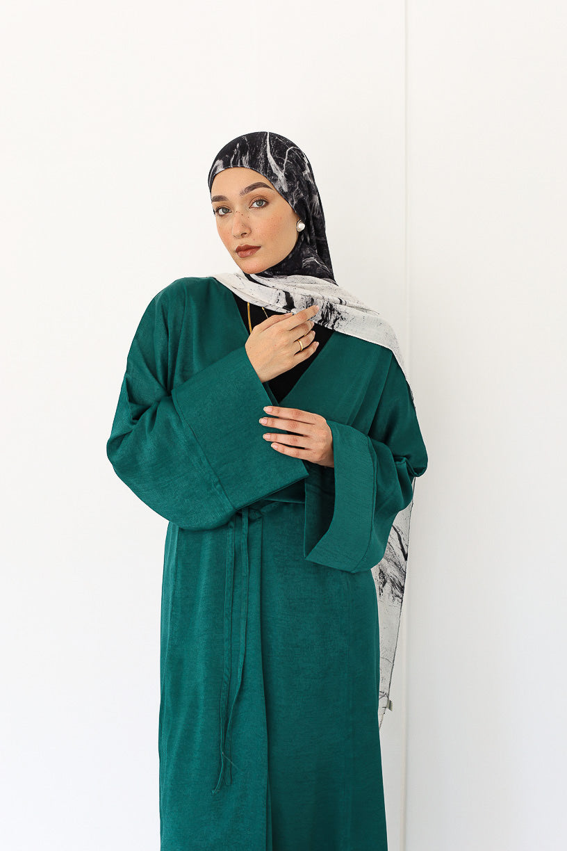 Nadra dress in Emerald