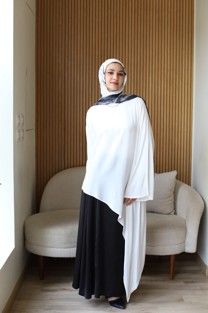 Reya asymmetrical Top In White