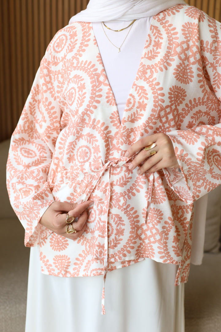 Melina Kimono In Pink