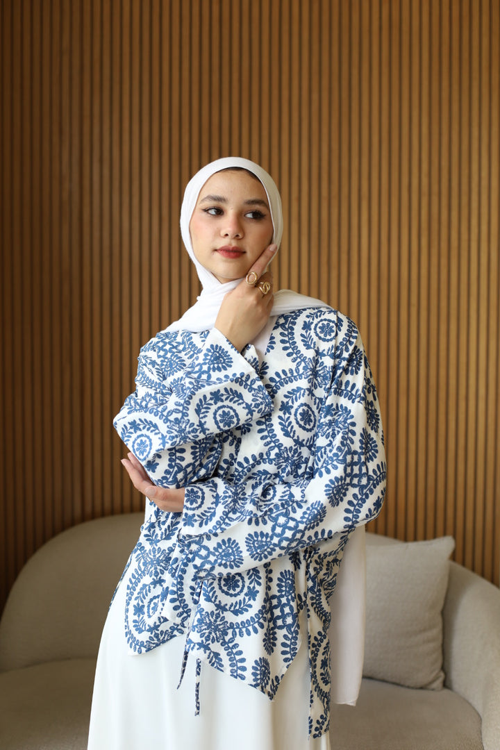 Melina Kimono In Blue