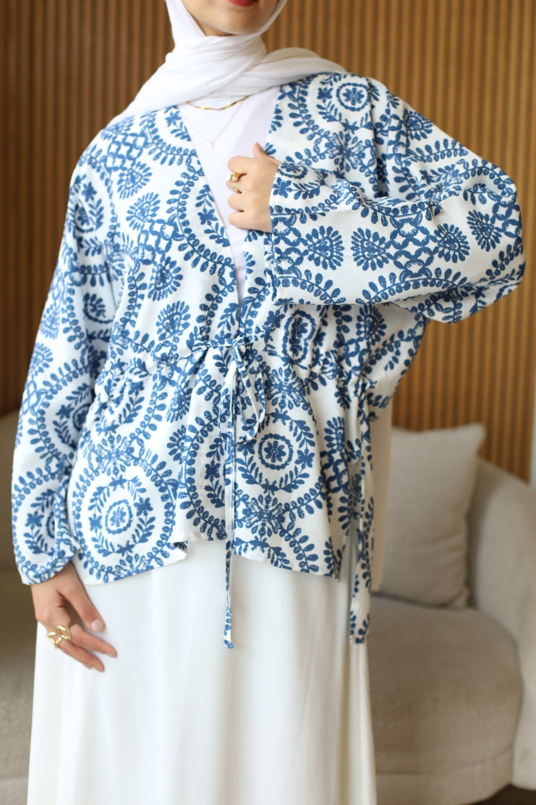 Melina Kimono In Blue