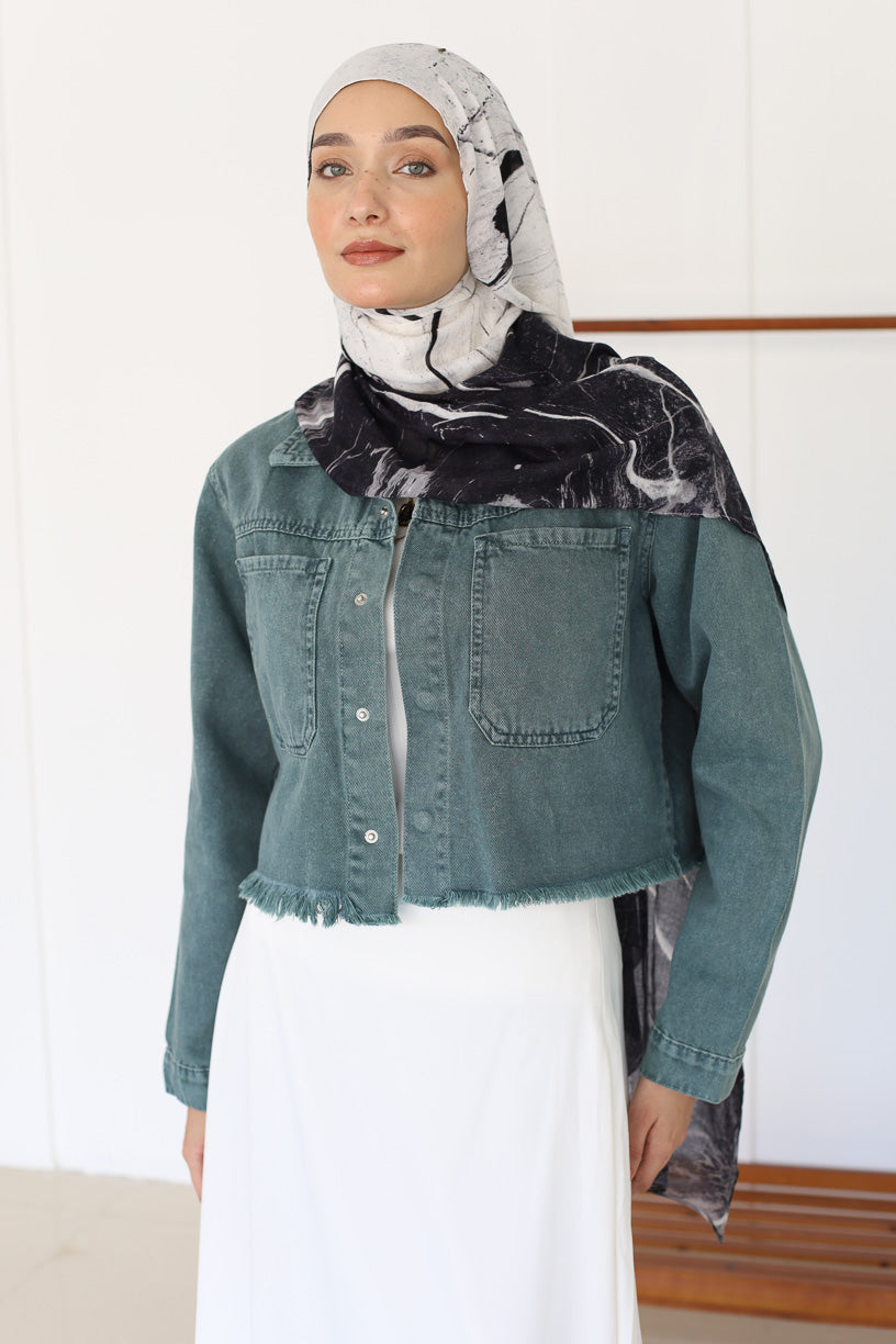 Dimah cropped Jacket