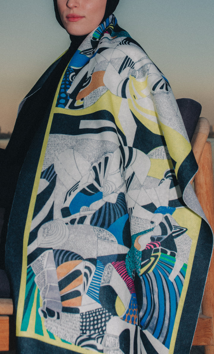 Starfall winter scarf