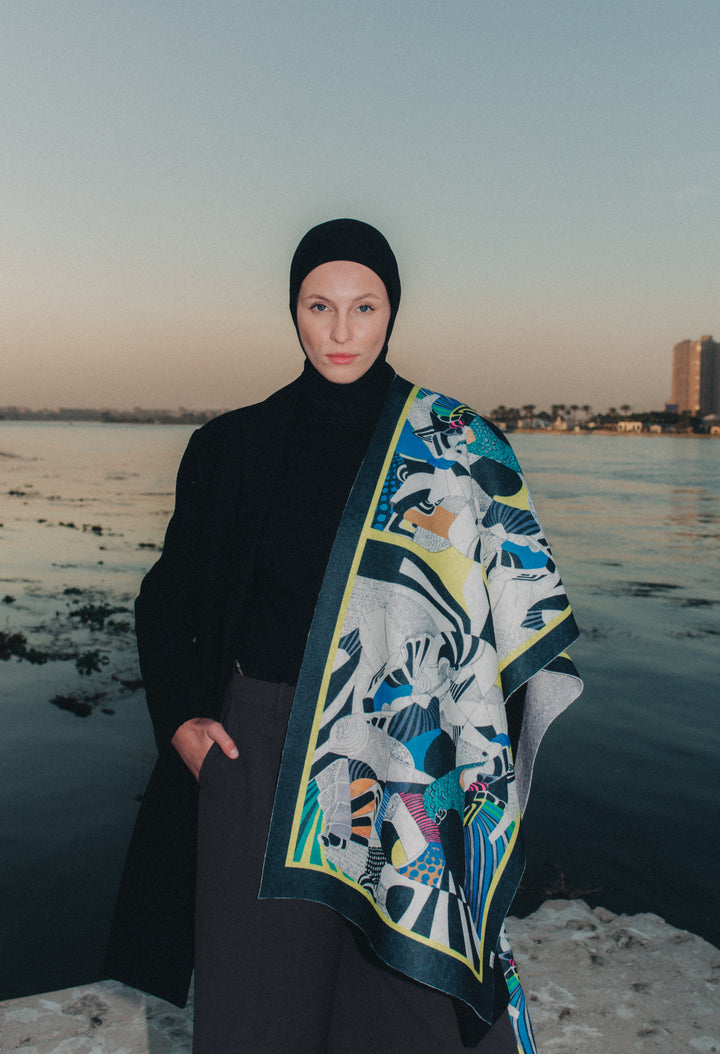 Starfall winter scarf