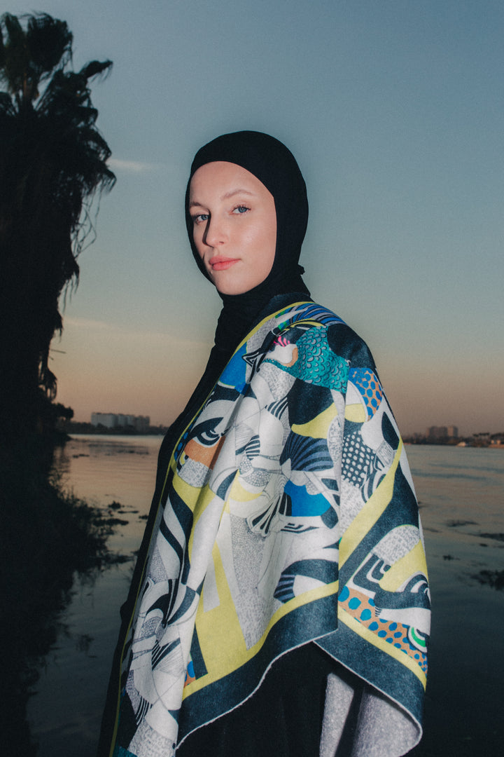 Starfall winter scarf