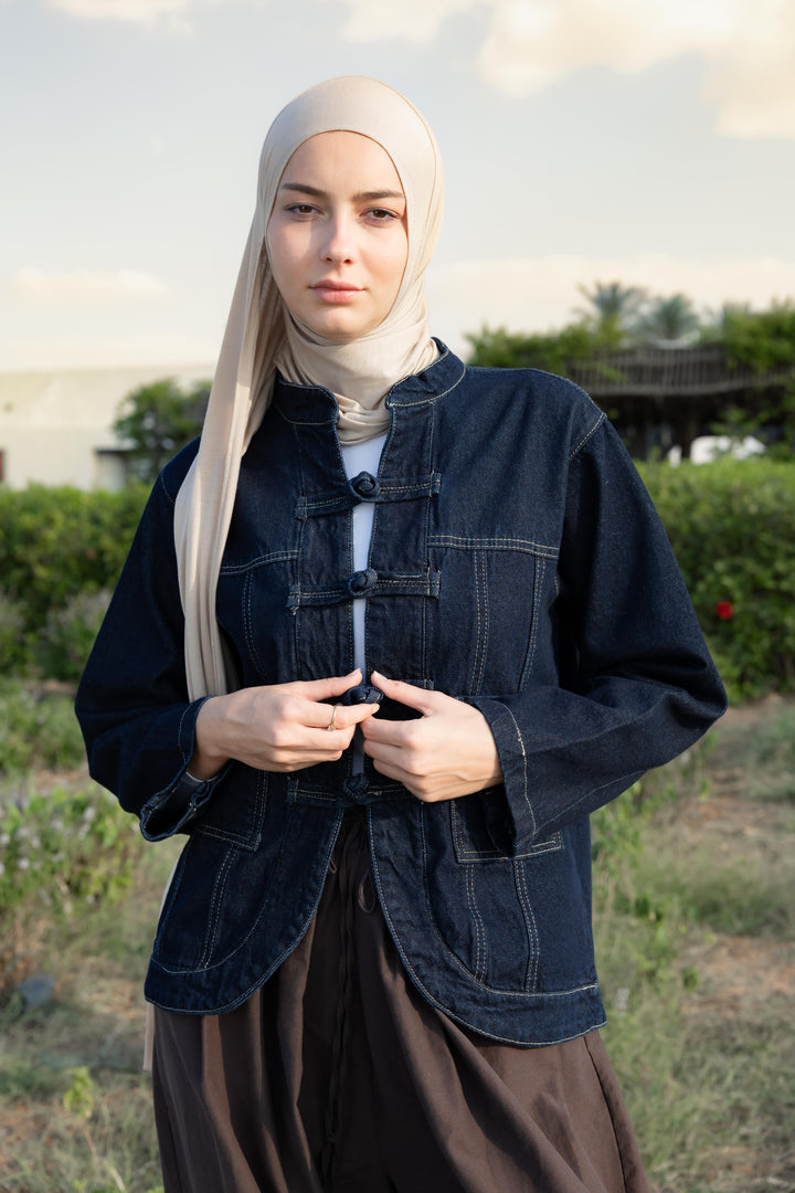 Osaka Denim Top