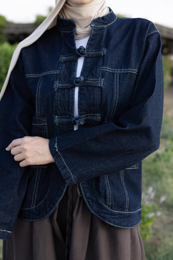 Osaka Denim Top